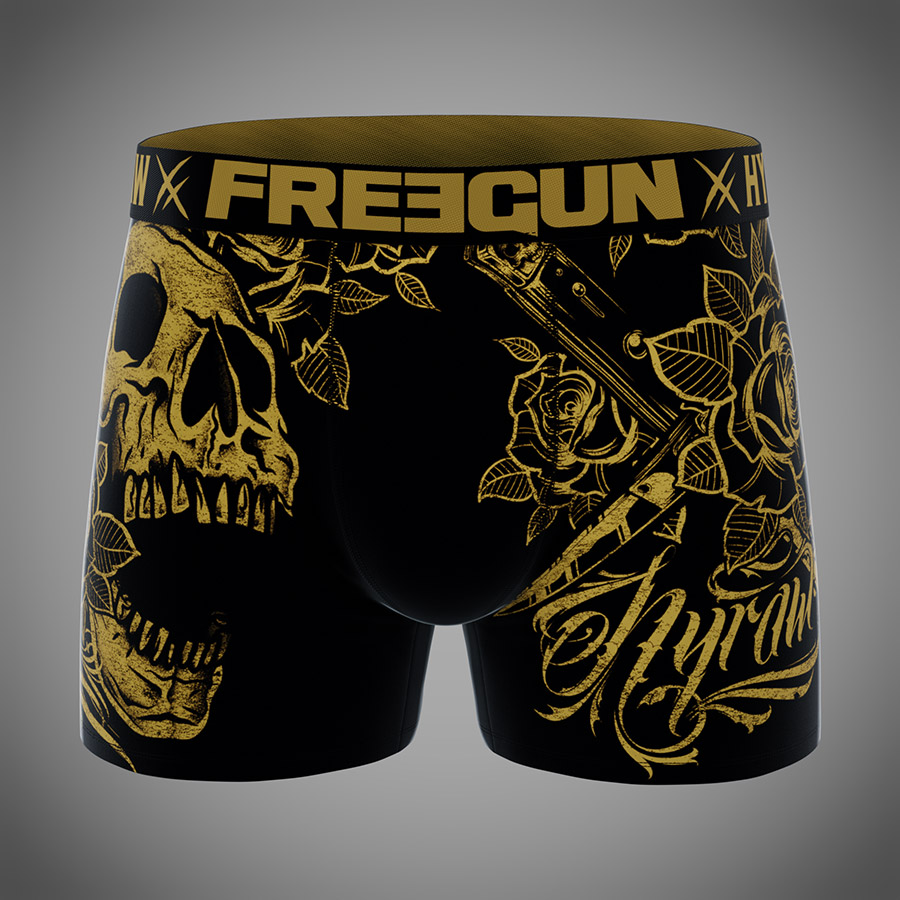 BOXER GOLDEN SKULL