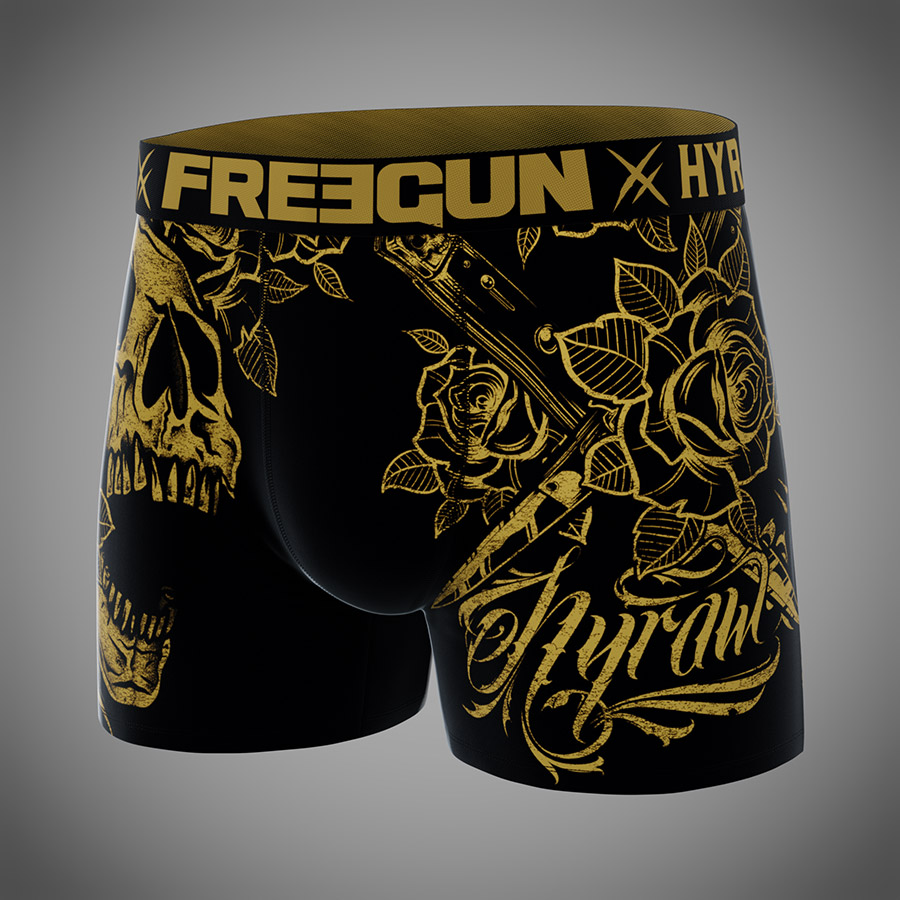 BOXER GOLDEN SKULL