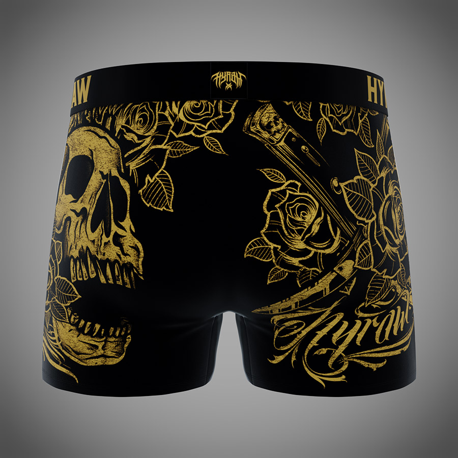 BOXER GOLDEN SKULL