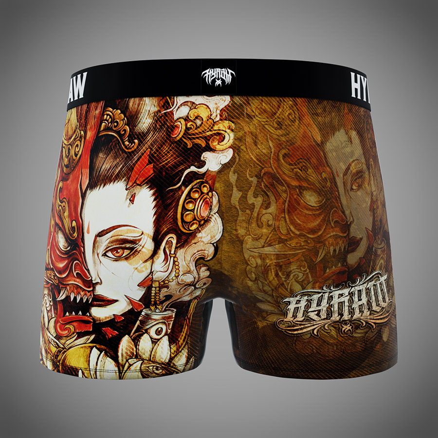 PACK BOXER HOSTILE + BOXER TATTOO FLASH + BOXER ONI + BOXER TRUST NO ONE