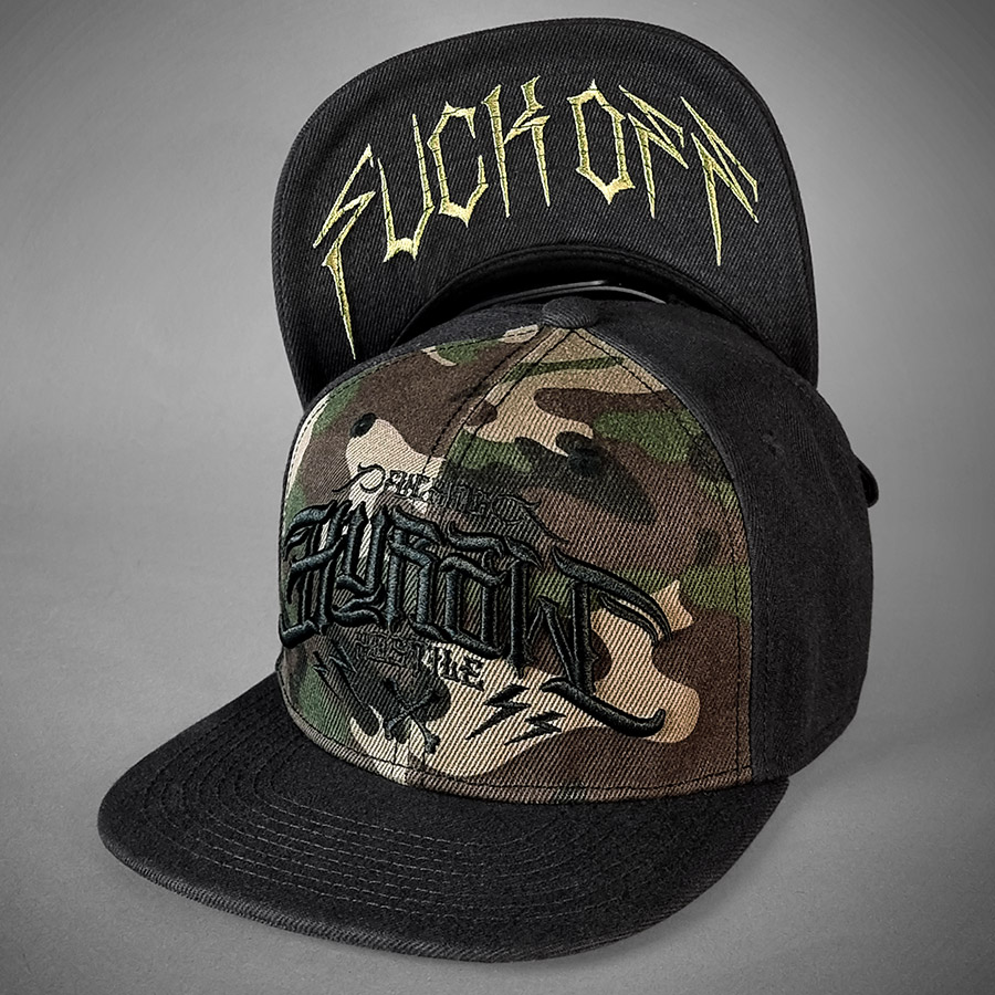 CASQUETTE SNAPBACK HOSTILE CAMO