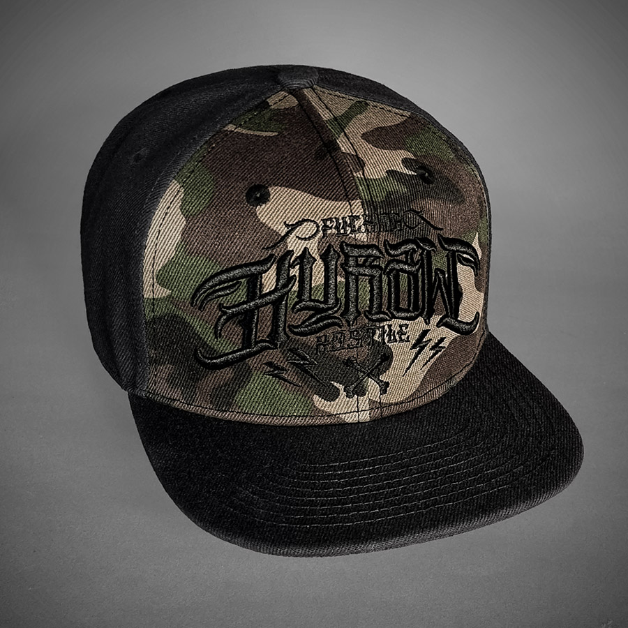 CASQUETTE SNAPBACK HOSTILE CAMO