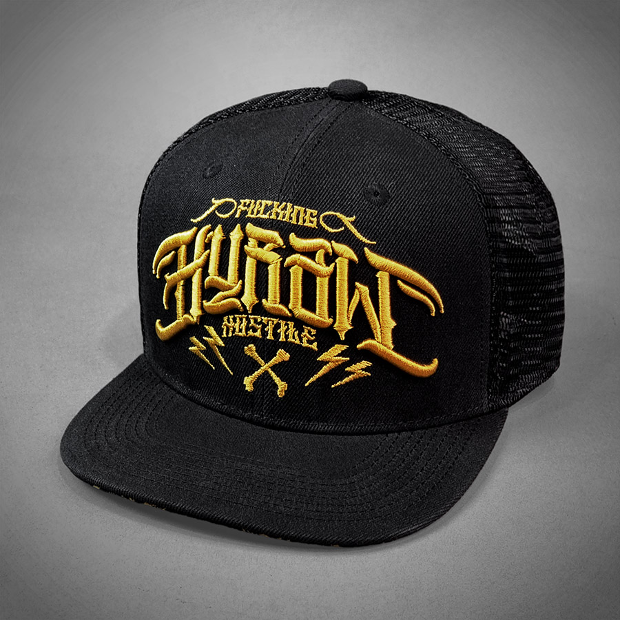 CASQUETTE SNAPBACK HOSTILE GOLD