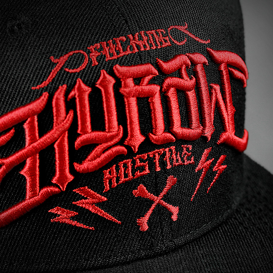 CASQUETTE SNAPBACK HOSTILE RED