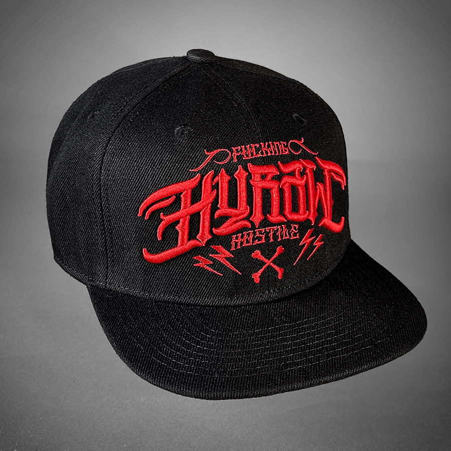 CASQUETTE SNAPBACK HOSTILE RED