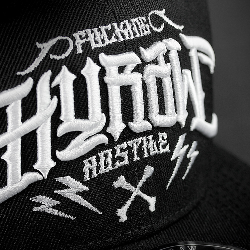 CASQUETTE SNAPBACK HOSTILE WHITE