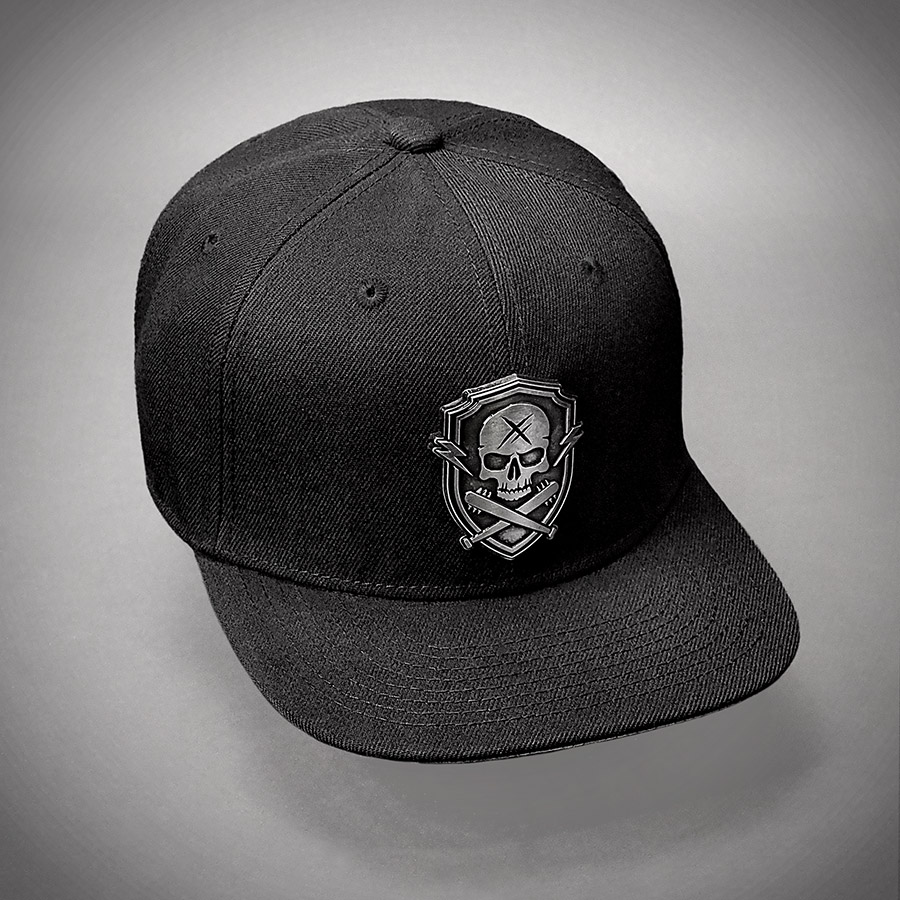 CASQUETTE SNAPBACK METAL SKULL