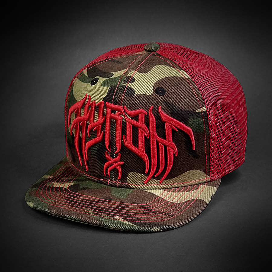 CASQUETTE SNAPBACK CAMO RED