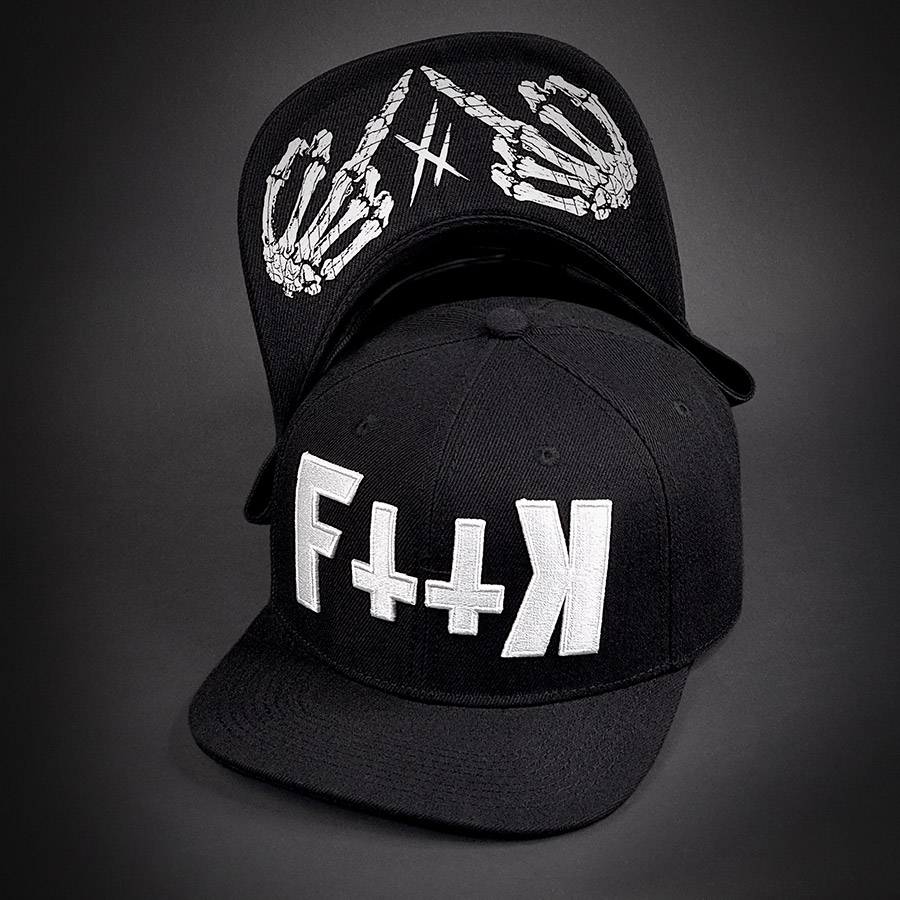 CASQUETTE SNAPBACK F++K WHITE