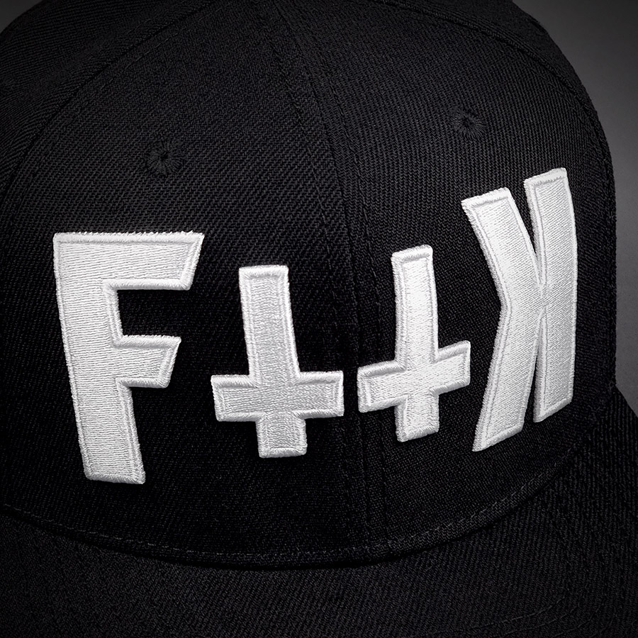 CASQUETTE SNAPBACK F++K WHITE