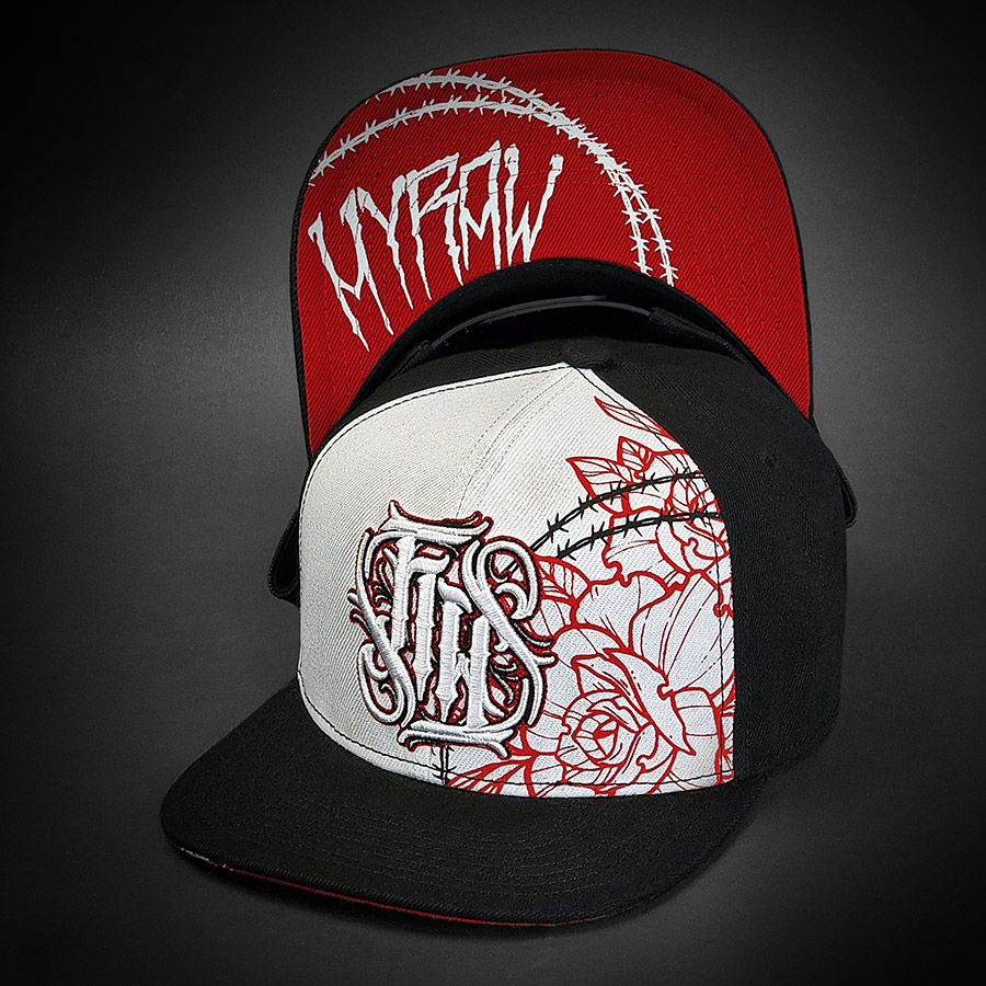 CASQUETTE SNAPBACK RED ROSES