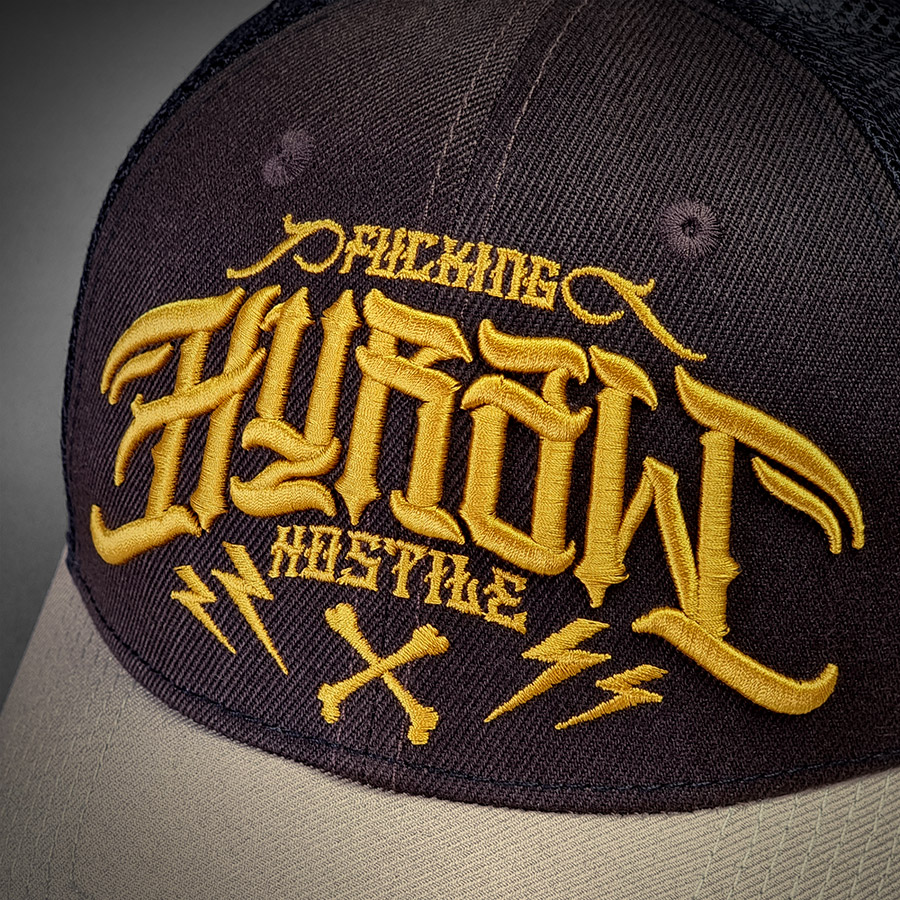 CASQUETTE TRUCKER CREAMY HOSTILE