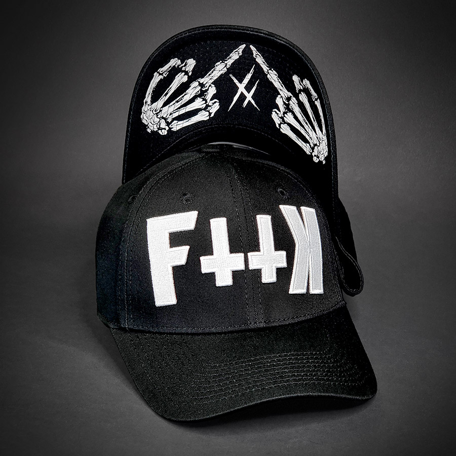 CASQUETTE TRUCKER F++K WHITE