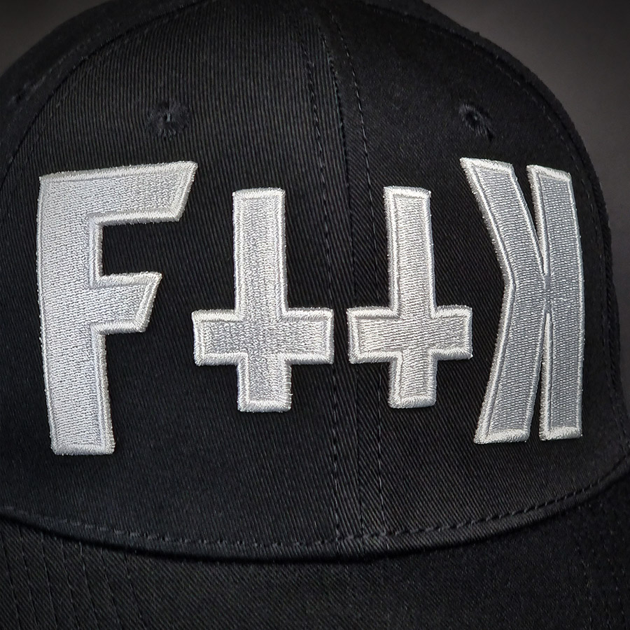 CASQUETTE TRUCKER F++K WHITE