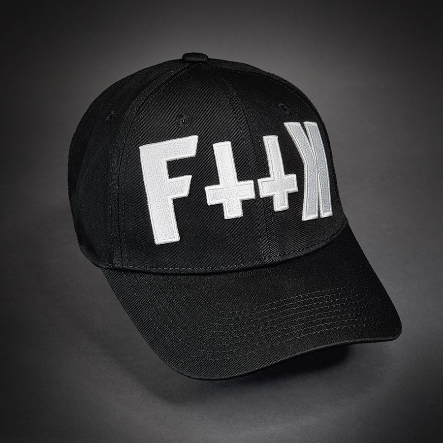 CASQUETTE TRUCKER F++K WHITE