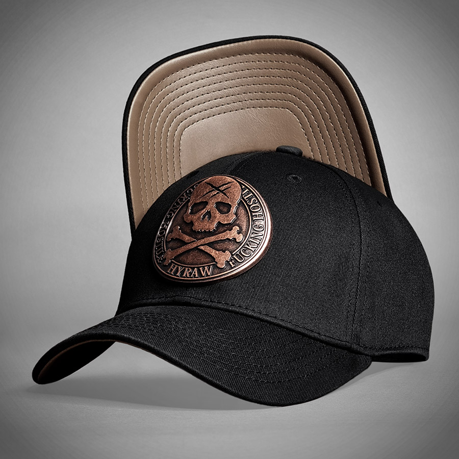 CASQUETTE TRUCKER METAL BADGE