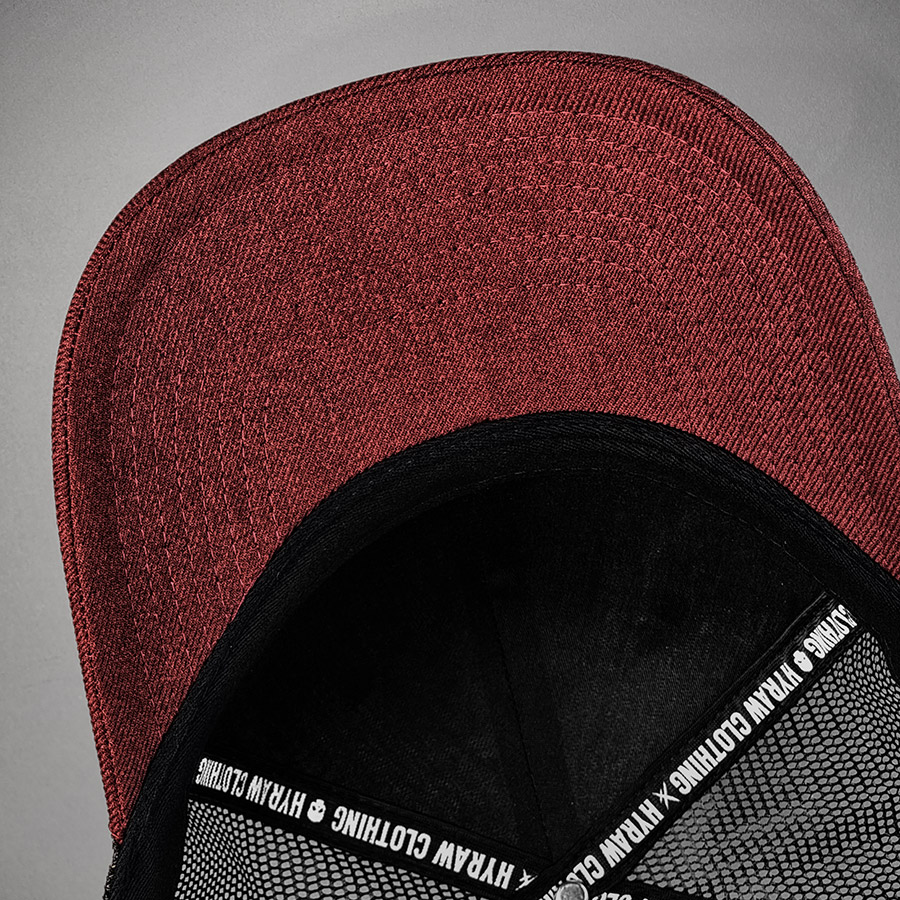 CASQUETTE TRUCKER RED CLASSIC