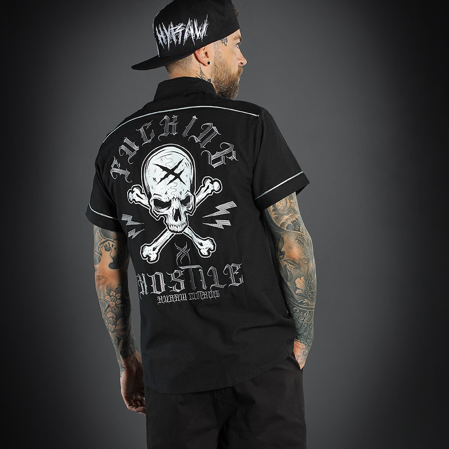 CHEMISE SKULL CROSS