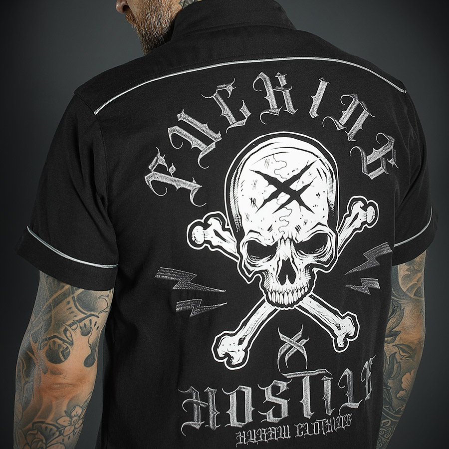 CHEMISE SKULL CROSS