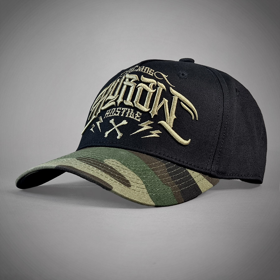 CASQUETTE TRUCKER LOGO CAMO