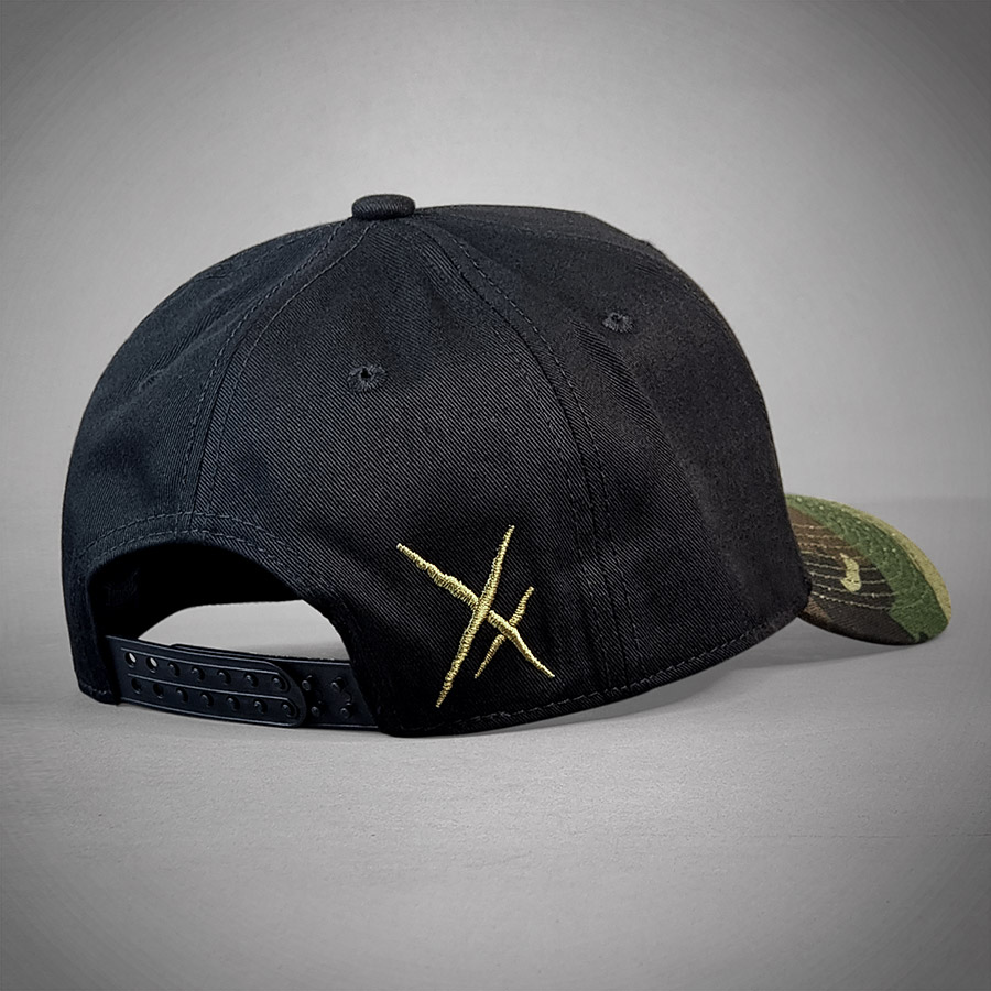 CASQUETTE TRUCKER LOGO CAMO