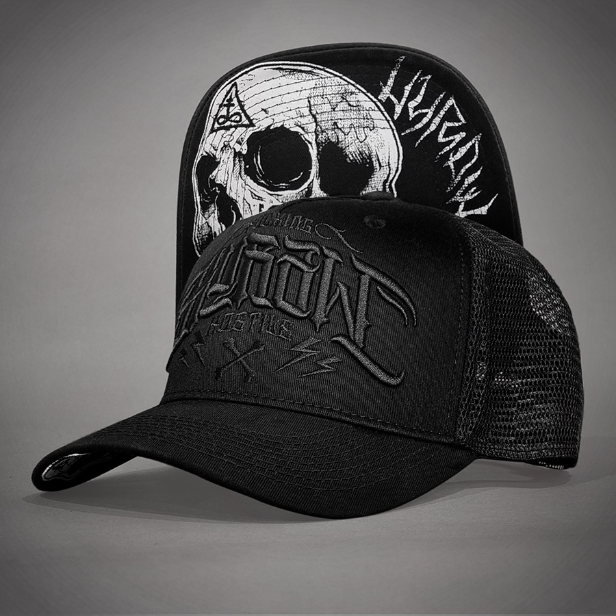 CASQUETTE TRUCKER ORIGIN BLACK