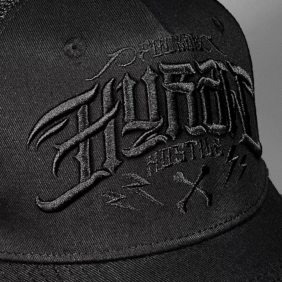 CASQUETTE TRUCKER ORIGIN BLACK