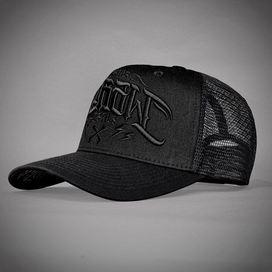 CASQUETTE TRUCKER ORIGIN BLACK