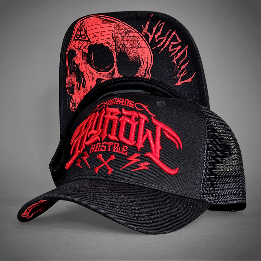 CASQUETTE TRUCKER ORIGIN RED