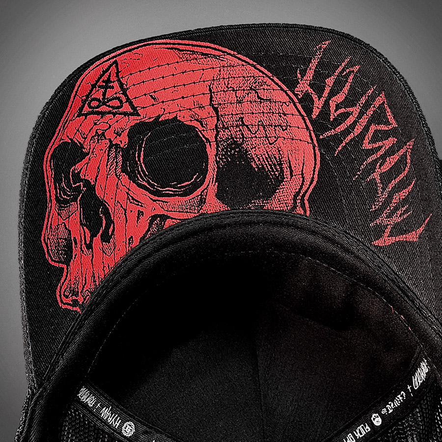 CASQUETTE TRUCKER ORIGIN RED