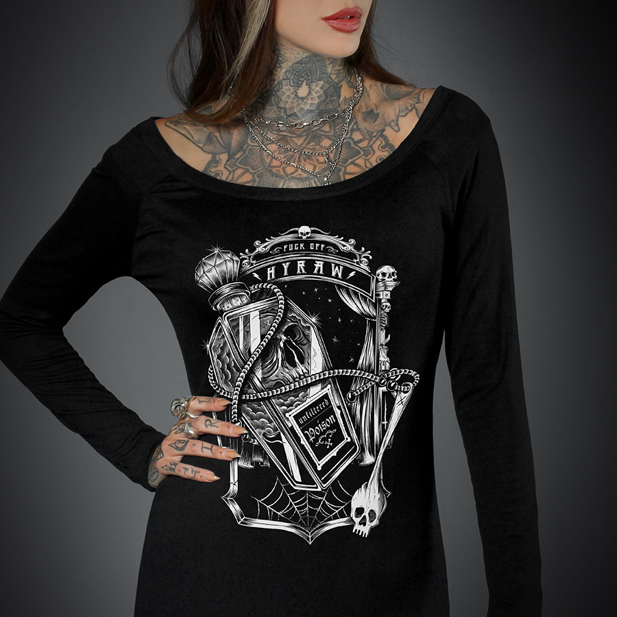 T-SHIRT FEMME LS POISON