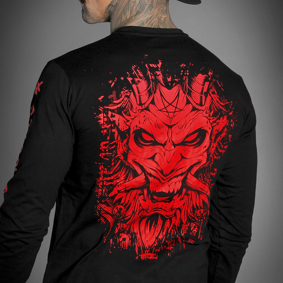 T-SHIRT LS DEVIL INSIDE