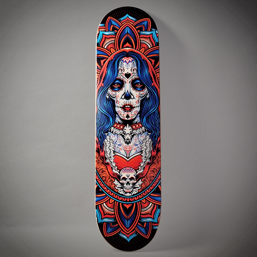 SKATEBOARD DECO CATRINA