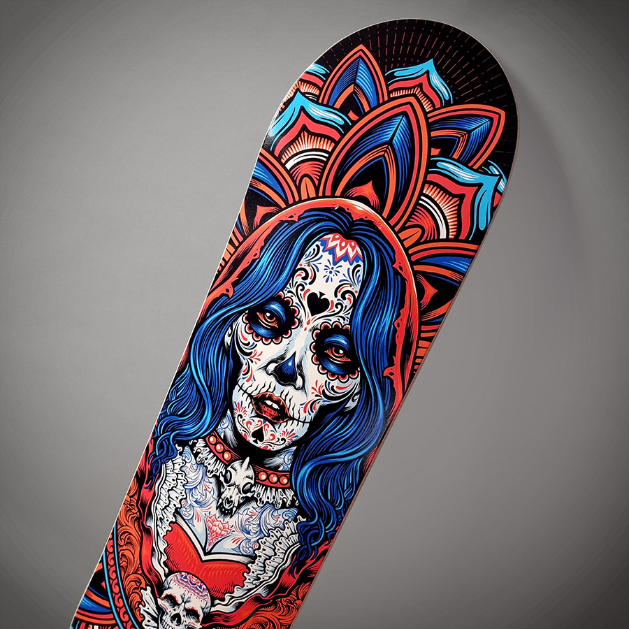 SKATEBOARD DECO CATRINA