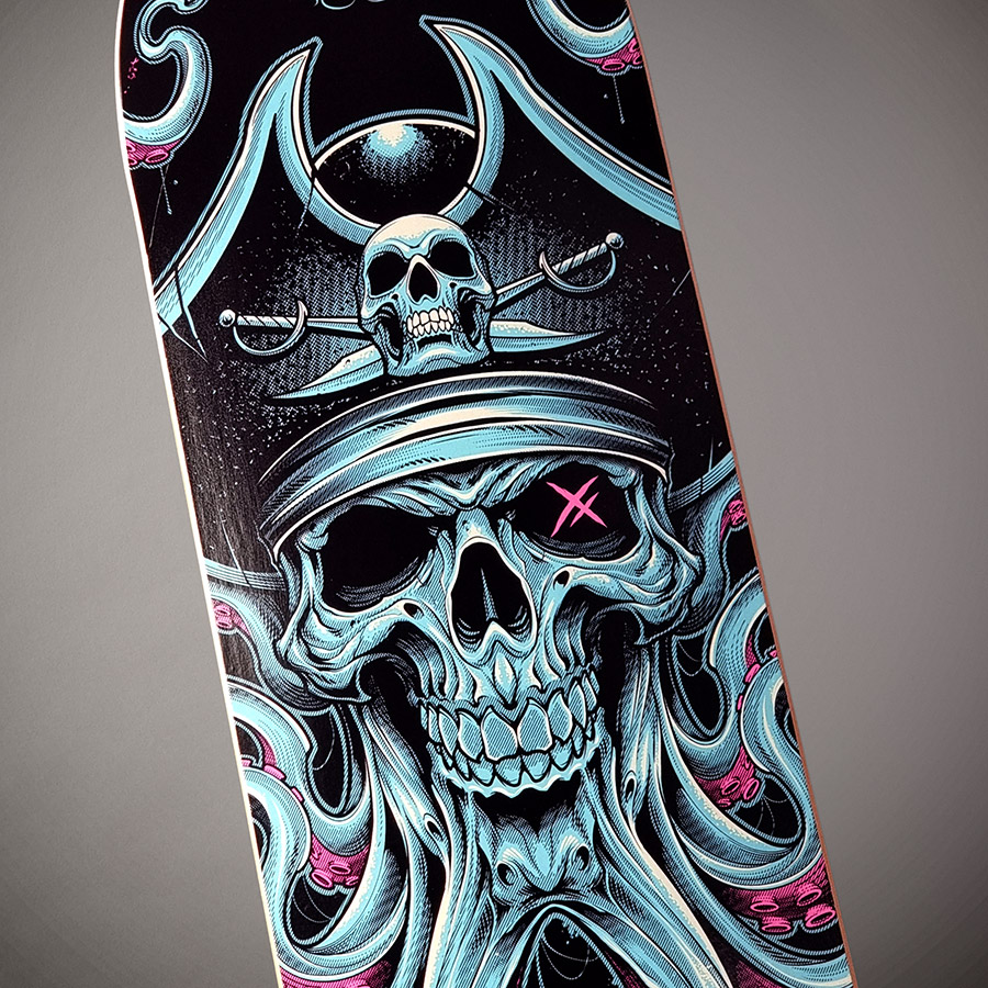 SKATEBOARD DECO PIRATE