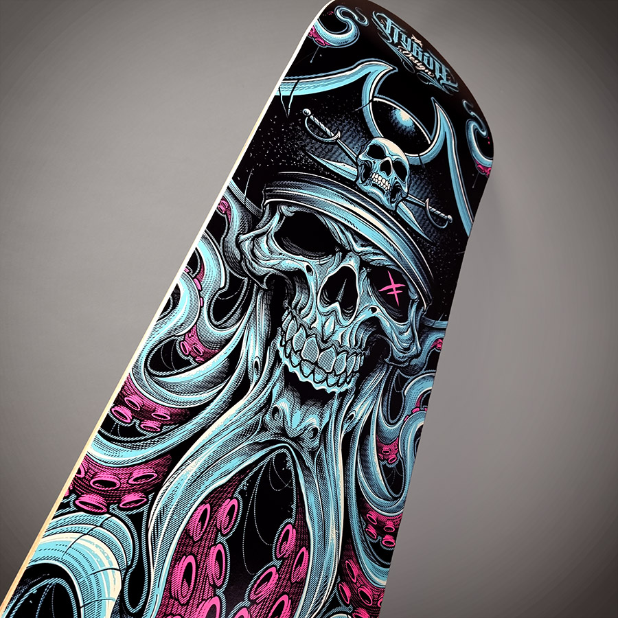 SKATEBOARD DECO PIRATE