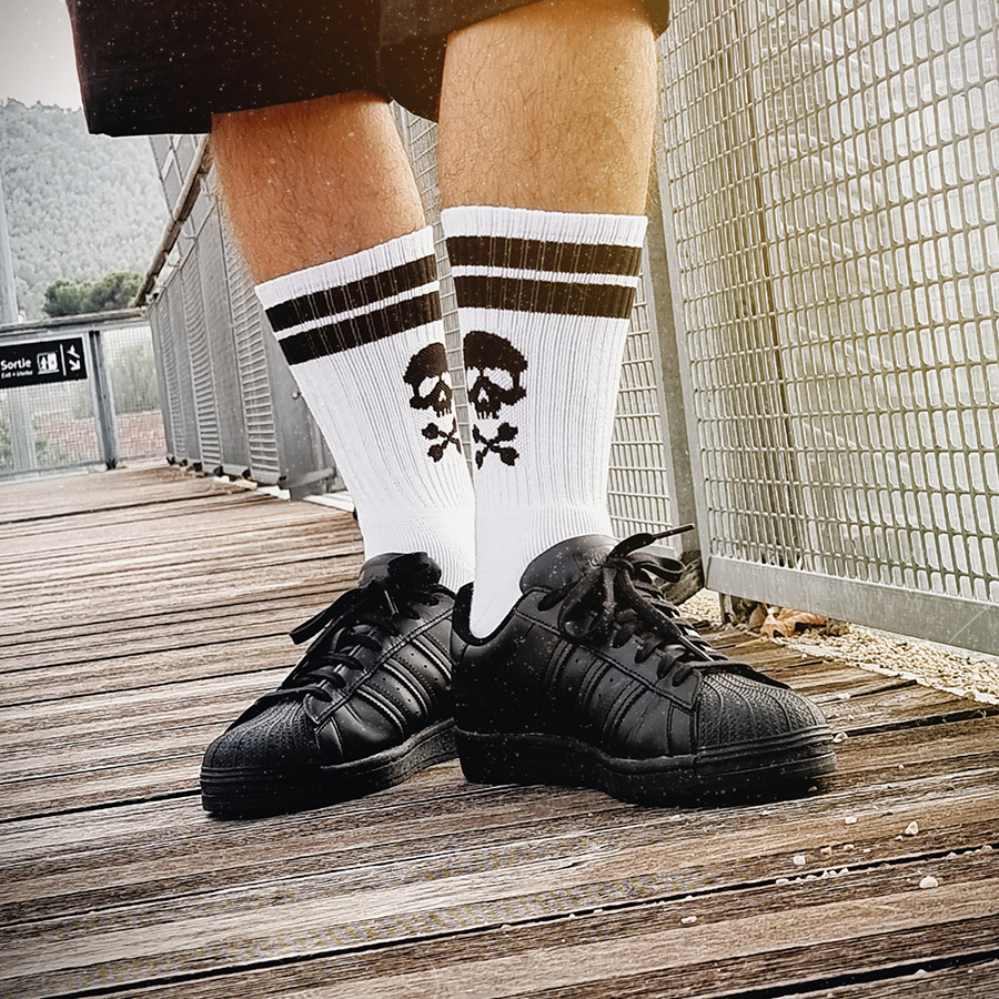 CHAUSSETTES SKULL CLASSIC WHITE